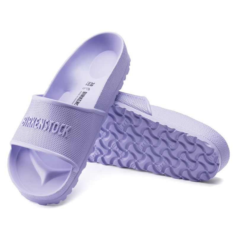 Birkenstock Barbados ženski natikač v Purple Fog barvi 1024561