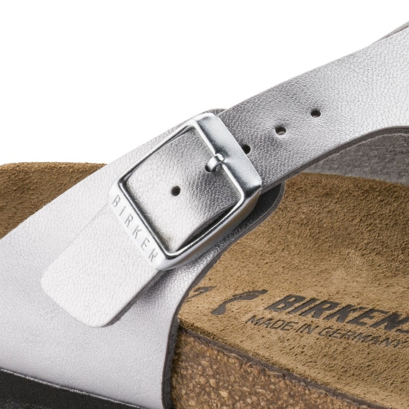 Birkenstock Gizeh ženski natikač srebrni 43851