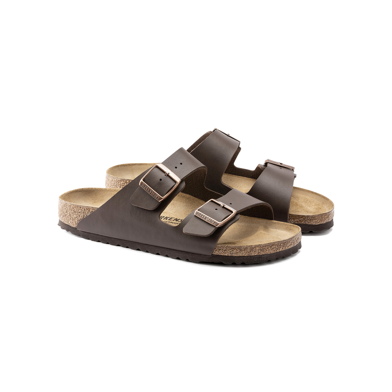 Birkenstock Arizona Birkoflor Dark Brown Regular 51701