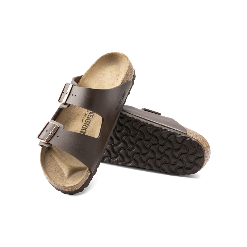 Birkenstock Arizona Birkoflor Dark Brown Regular 51701