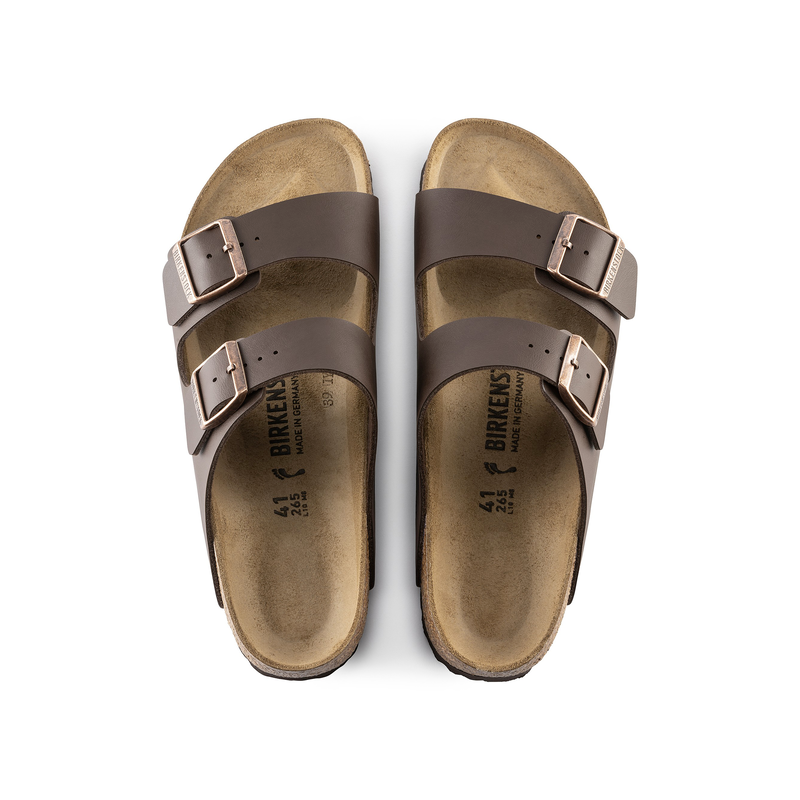 Birkenstock Arizona Birkoflor Dark Brown Regular 51701