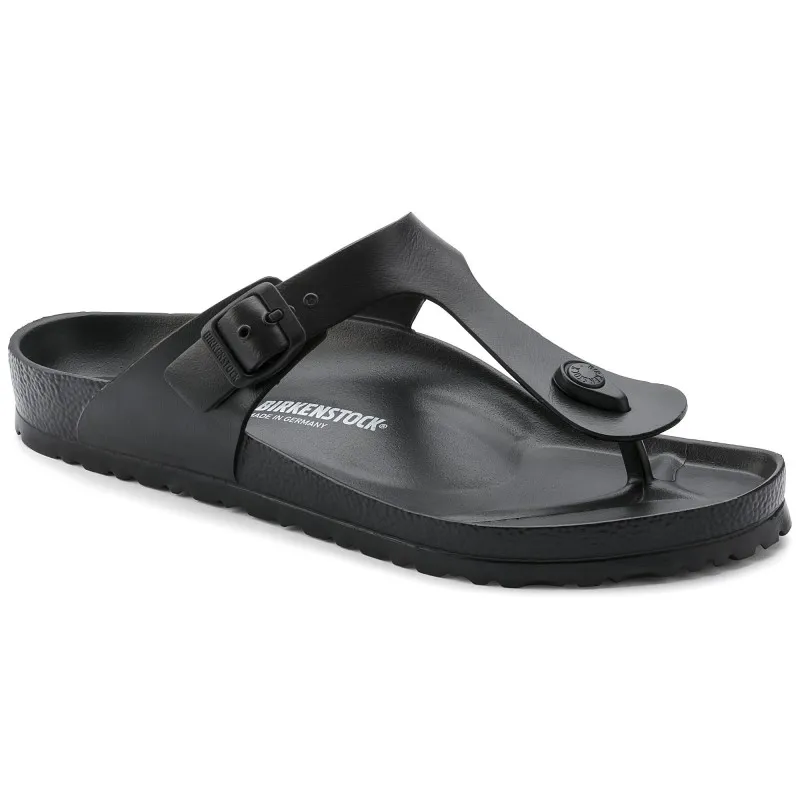 Birkenstock Gizeh EVA unisex natikači črni regular kopito 0128201