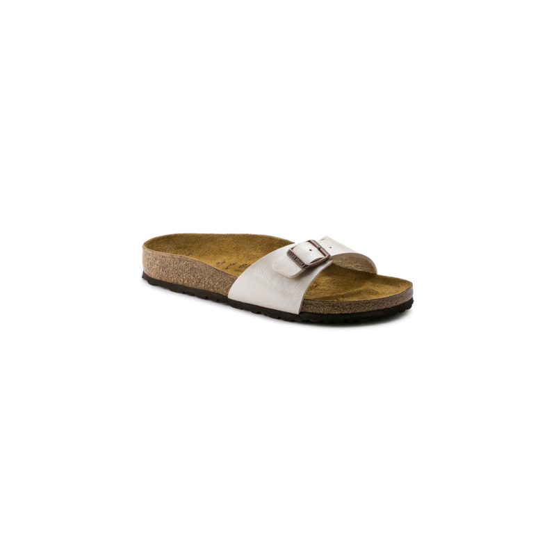 Birkenstock Madrid Graceful Pearl White ozki 940153