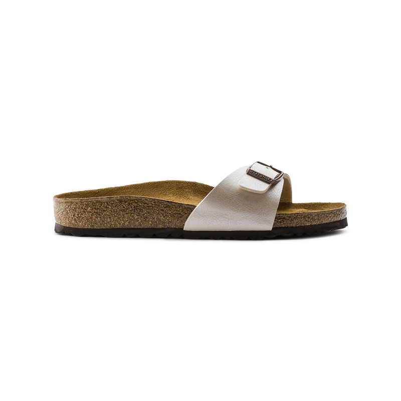 Birkenstock Madrid Graceful Pearl White ozki 940153