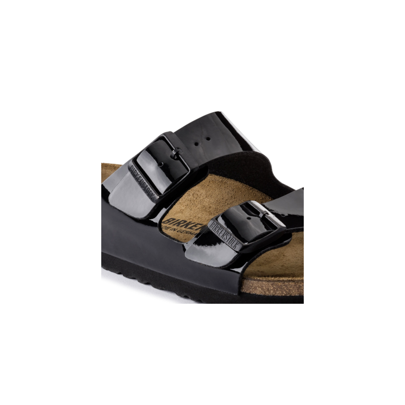 Birkenstock Arizona Birkoflor lak črni regular 1005291