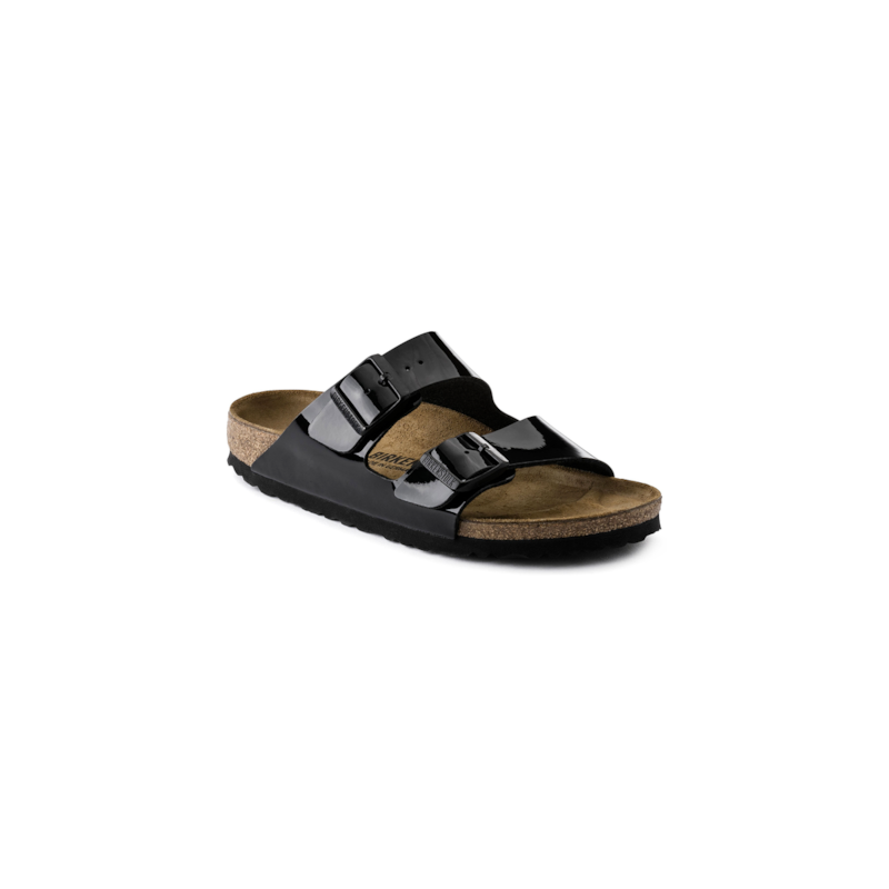 Birkenstock Arizona Birkoflor lak črni regular 1005291