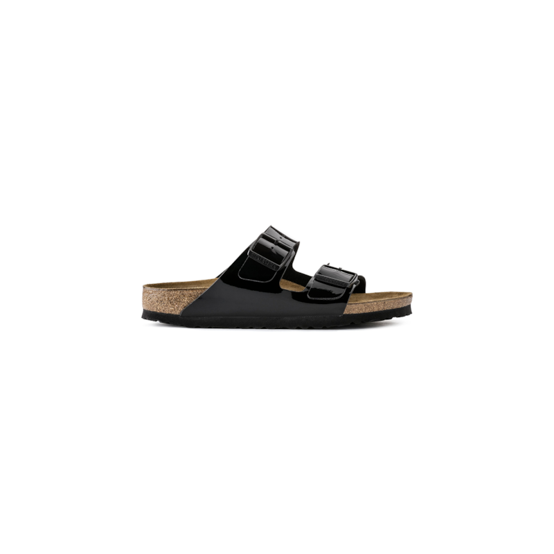 Birkenstock Arizona Birkoflor lak črni regular 1005291