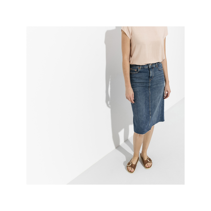  Birkenstock Madrid BB ozko kopito oljeno usnje cognac 1006525