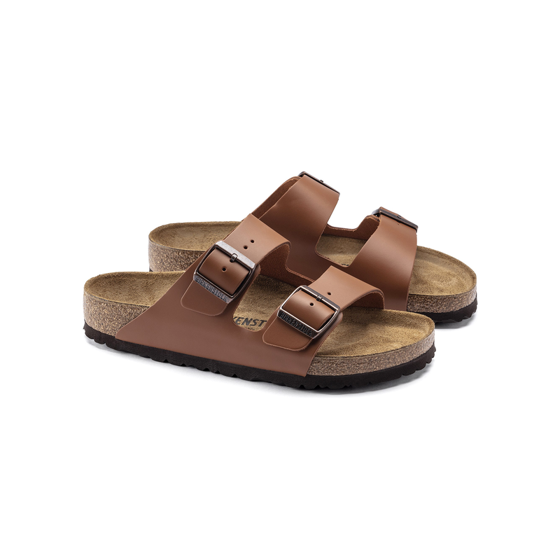 Birkenstock Arizona usnjeni ginger brown regular 1019019