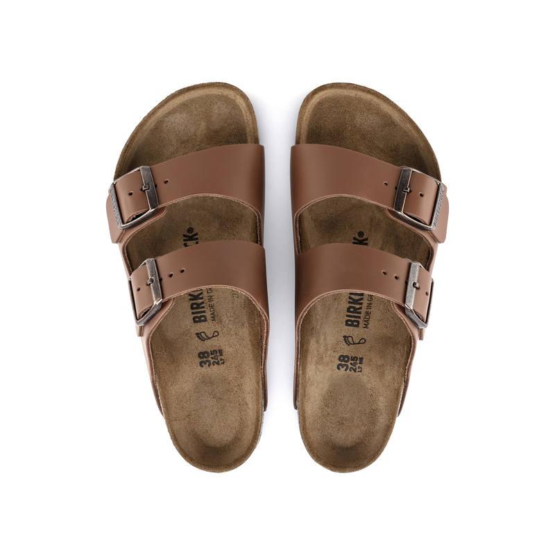 Birkenstock Arizona usnjeni ginger brown regular 1019019