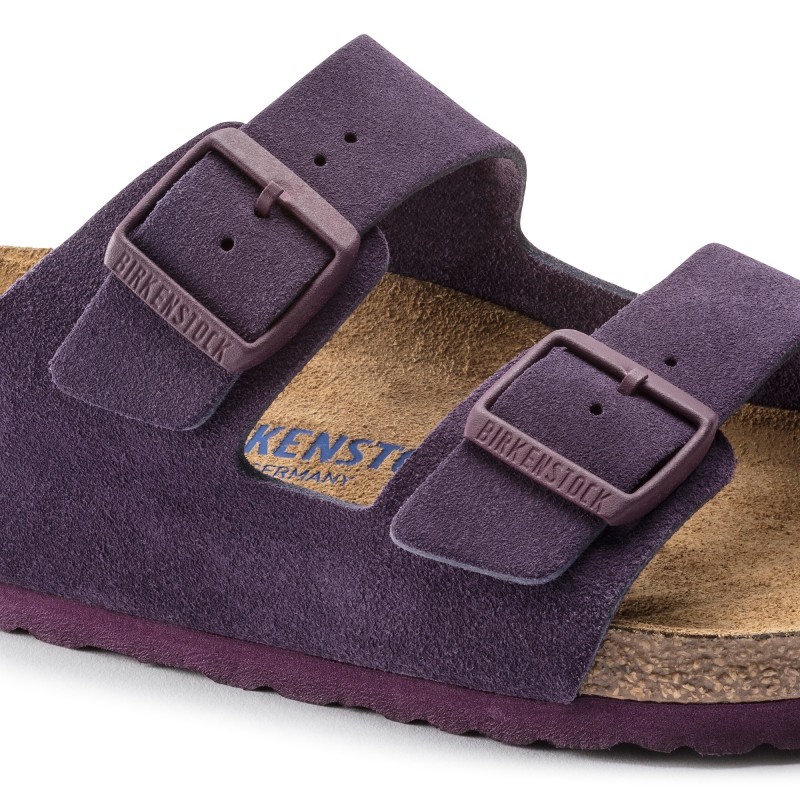 Birkenstock Arizona ženski natikači semiš wine 1021195