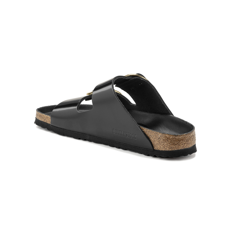 Birkenstock Arizona Big Buckle high shine črni regular 1021471