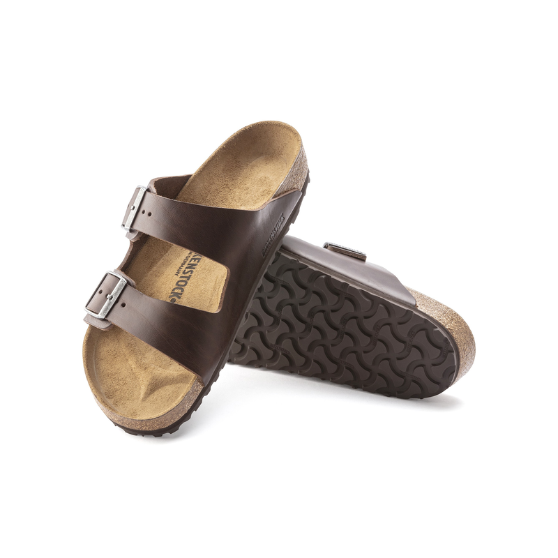 Birkenstock Arizona Vintage Wood Roast moški natikač regular 1023117