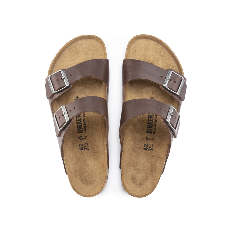 Birkenstock Arizona Vintage Wood Roast moški natikač regular 1023117