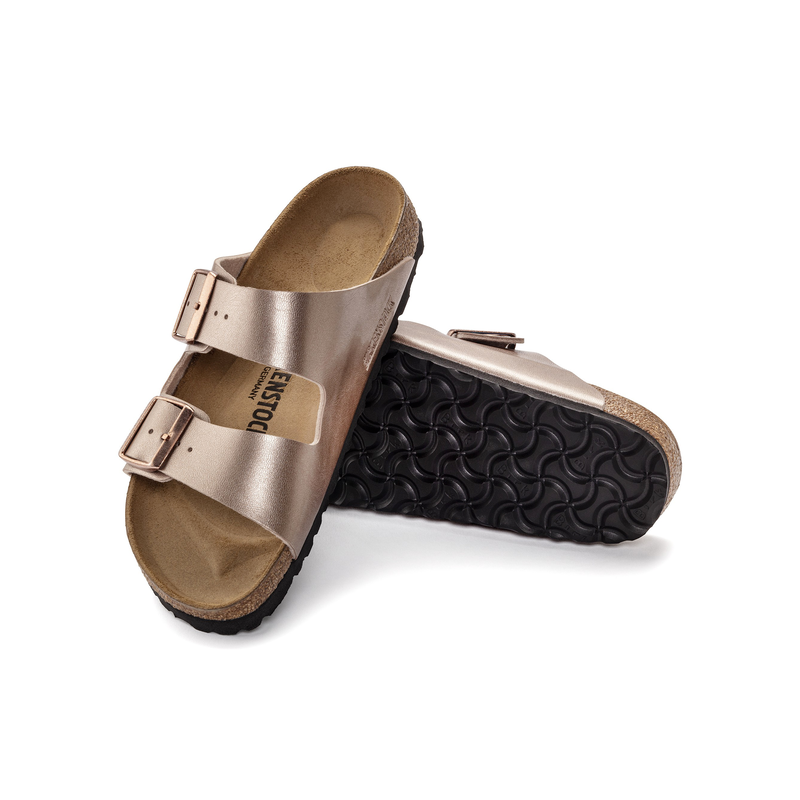 Birkenstock Arizona Birkoflor copper ženski natikač regular 1023942