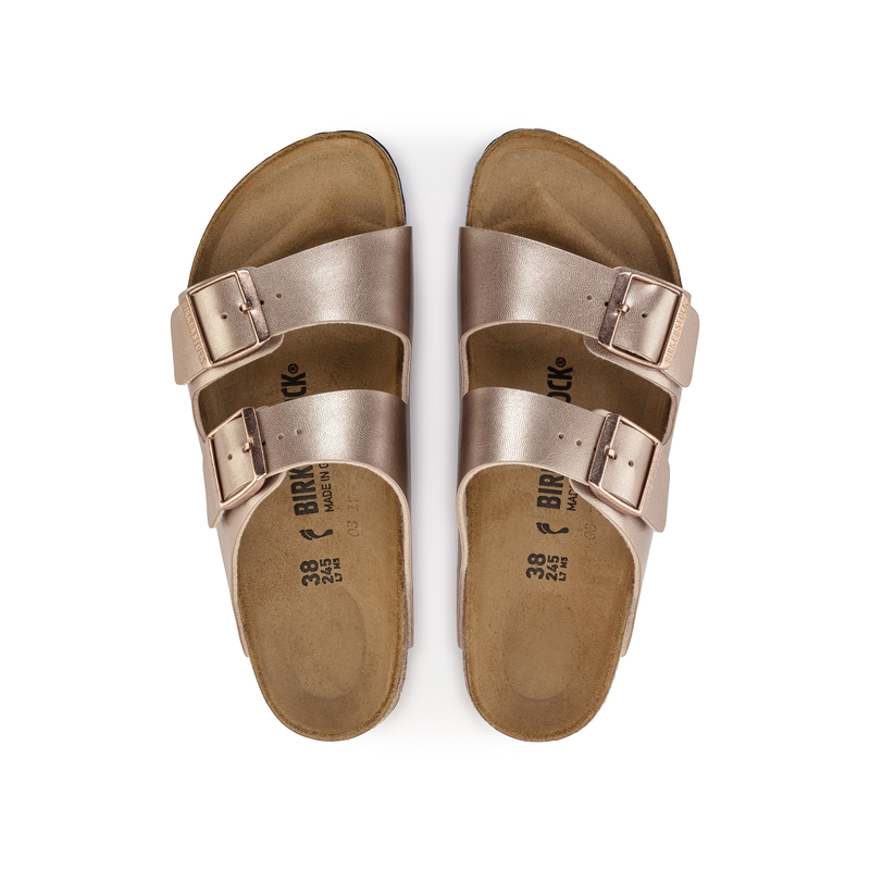 Birkenstock Arizona Birkoflor copper ženski natikač regular 1023942