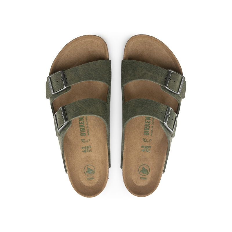 Birkenstock Arizona Vegan desert dust thyme moški natikač regular 1024550