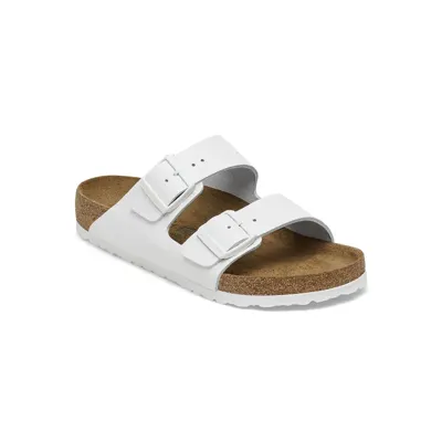 Birkenstock Arizona usnjeni bele barve regular 1025048 