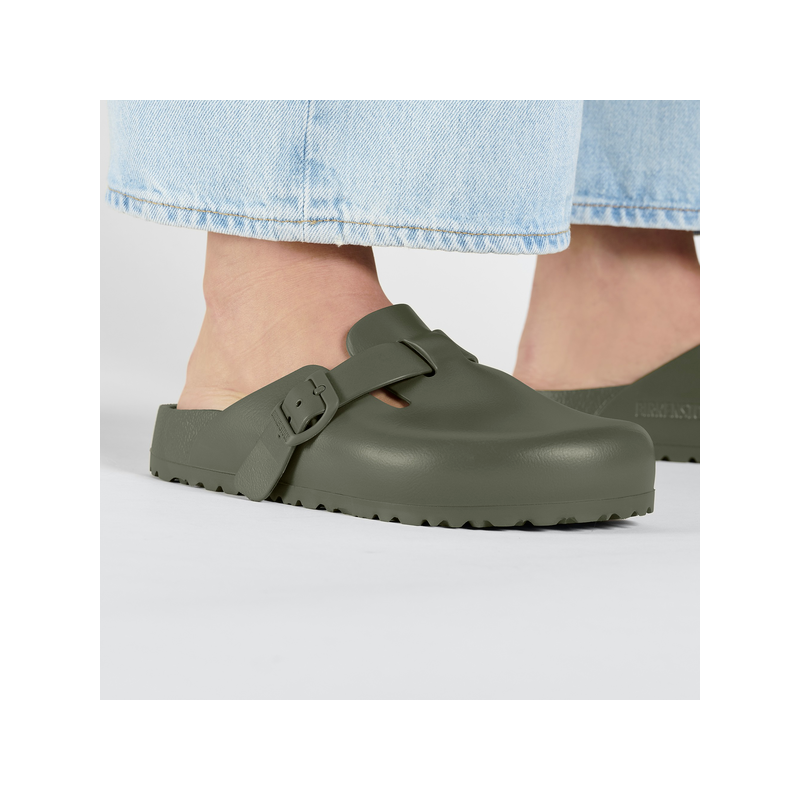 Birkenstock Boston EVA faded khaki moški natikač regular 1026215