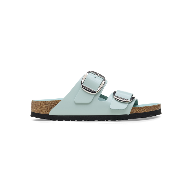 Birkenstock Arizona Big Buckle high shine surf green regular 1026489