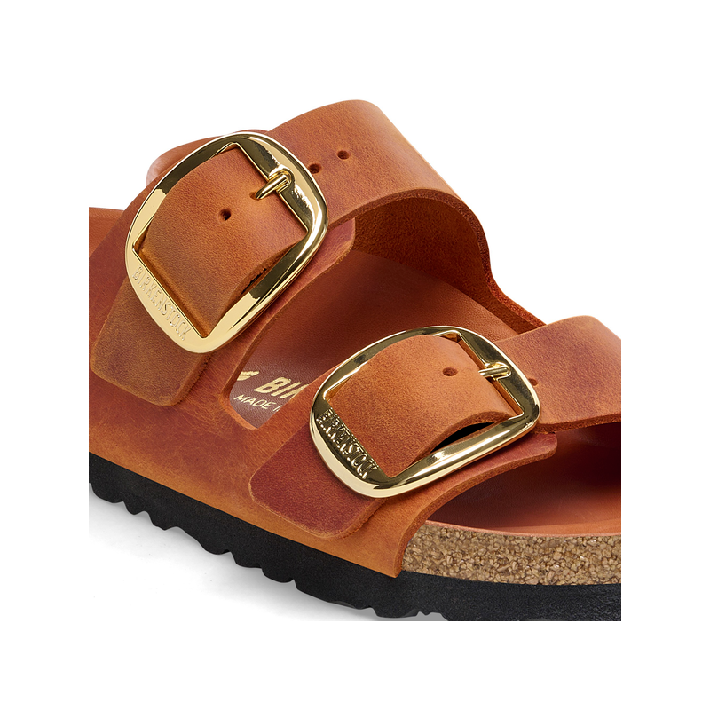 Birkenstock Arizona Big Buckle oljeno usnje burnt orange regular 1026609