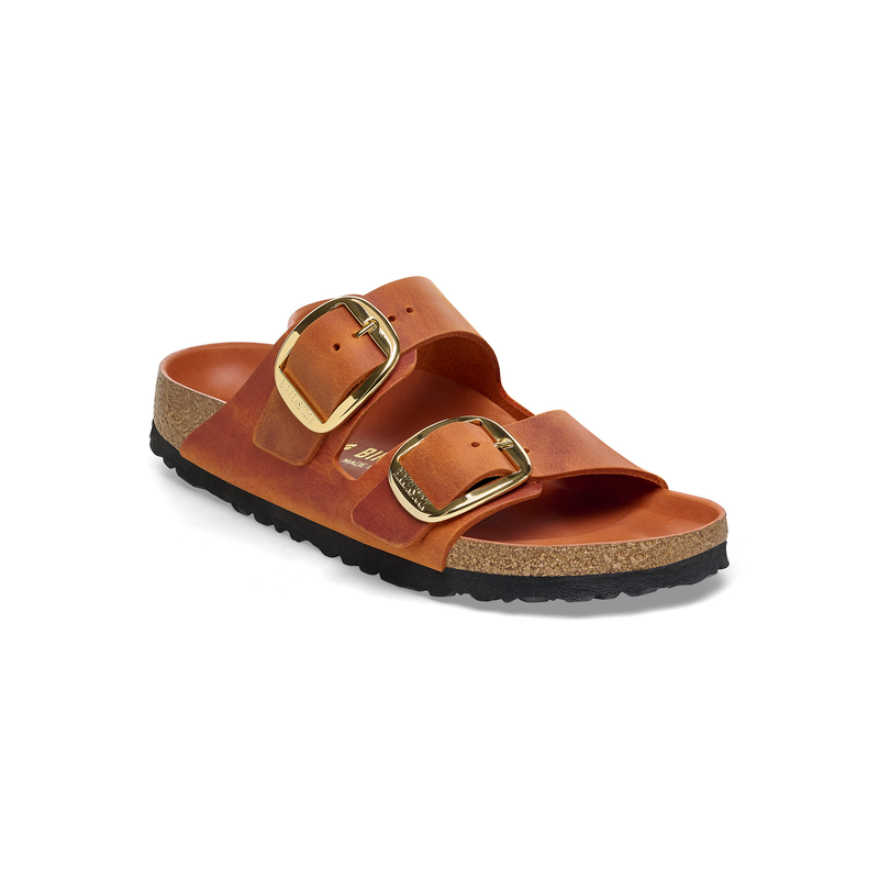 Birkenstock Arizona Big Buckle oljeno usnje burnt orange regular 1026609