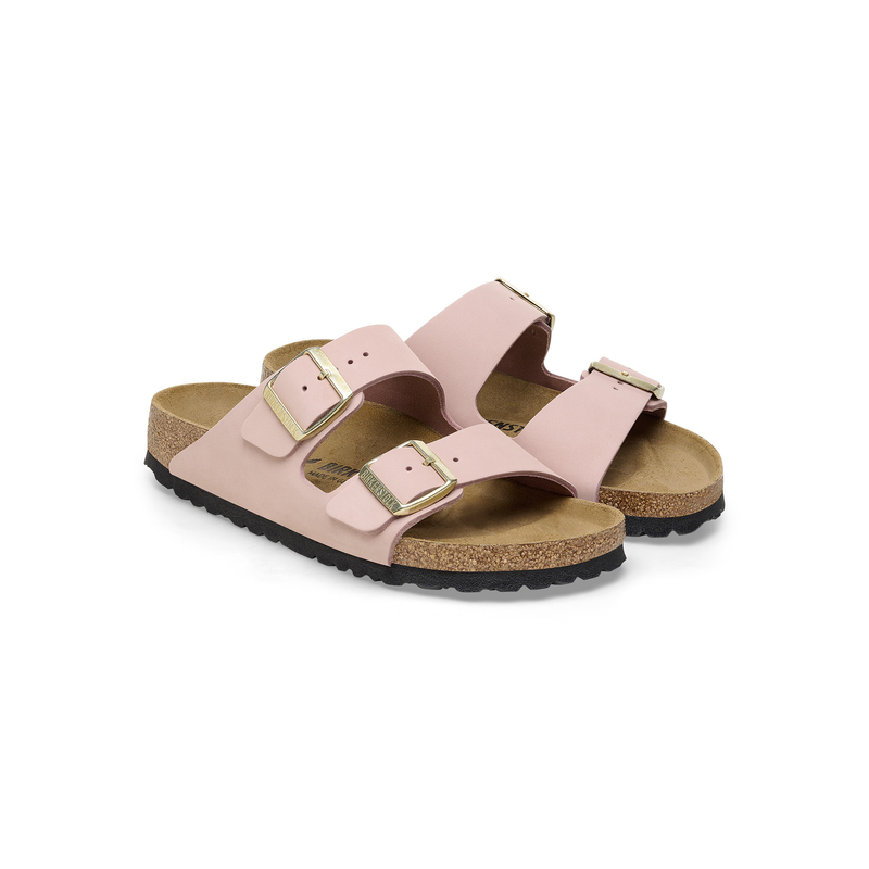 Birkenstock Arizona nubuk usnje soft pink regular 1026670