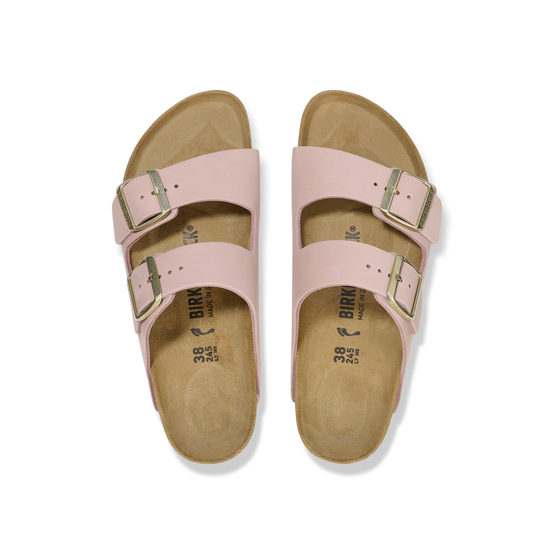 Birkenstock Arizona nubuk usnje soft pink regular 1026670