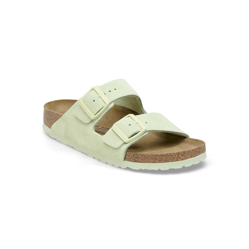 Birkenstock Arizona natikač semiš usnje faded lime regular 1026811