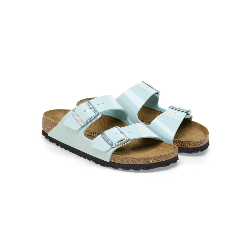 Birkenstock Arizona Birkoflor patent surf green regular 1026934