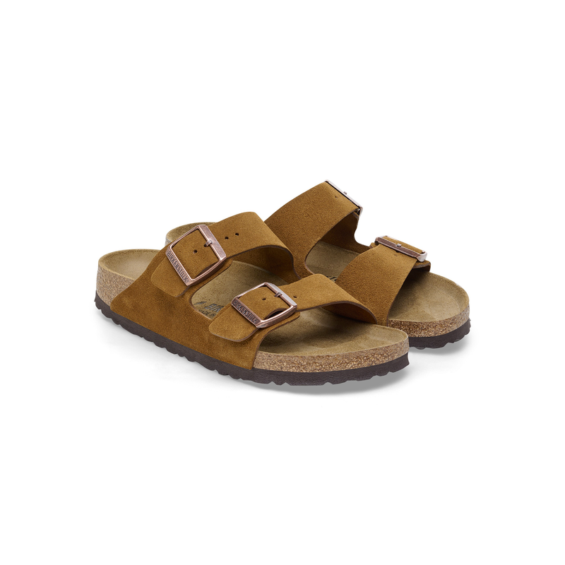 Birkenstock Arizona natikač semiš mink regular 1027082 