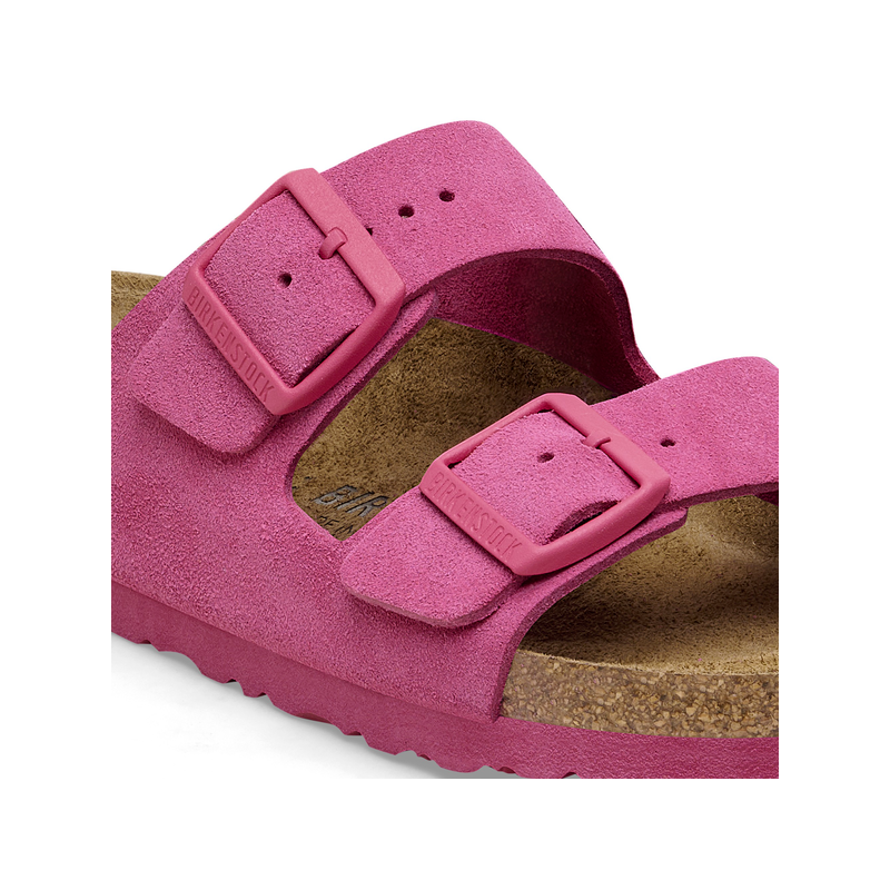 Birkenstock Arizona natikač semiš usnje fuksija tulip regular 1027124