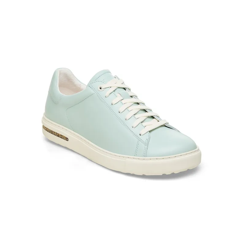 Birkenstock čevlji Bend Low gladko usnje Surf Green 1027292