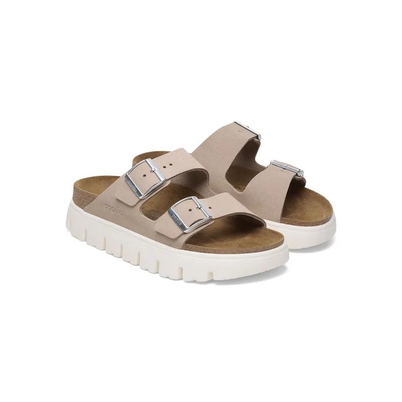 Birkenstock Papilio arizona v roza barvi ozko kopito 1029117