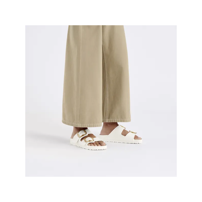 Birkenstock Arizona EVA big buckle ženski natikači Eggshell ozko kopito 1029651