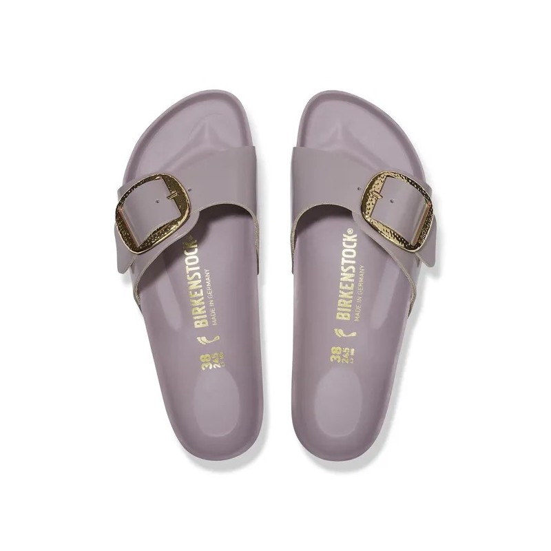  Birkenstock Madrid z veliko zaponko faded purple ozko kopito 1029843