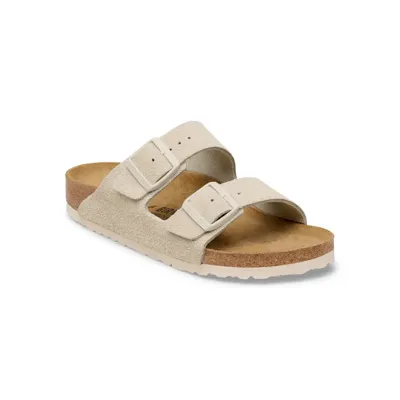 Birkenstock Arizona ženski natikač semiš oyster svetlo bež regular kopito 1031638